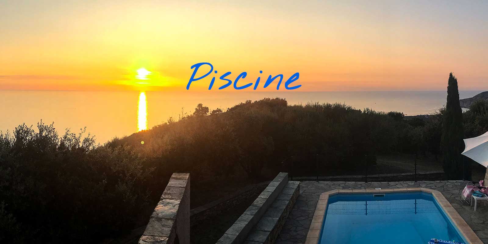 Locations de vacances avec une piscine dans le Cap Corse (Corse du nord)