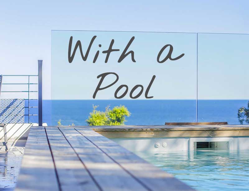 Holiday rentals, villas with a swimming pool in Cap Corse (North Corsica)