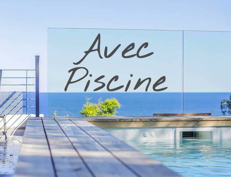 Locations de vacances avec une piscine dans le Cap Corse (Corse du nord)