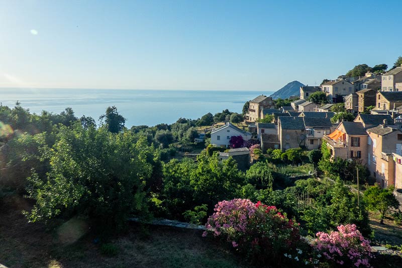 Bella casa di famiglia con ampio giardino e vista sul mare