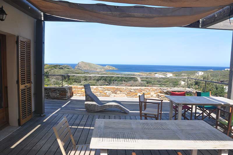 Große Villa mit einer Terrasse mit Meerblick und nur 300 m vom Ferienort Morsiglia / Centuri entfernt par Locations Cap Corse