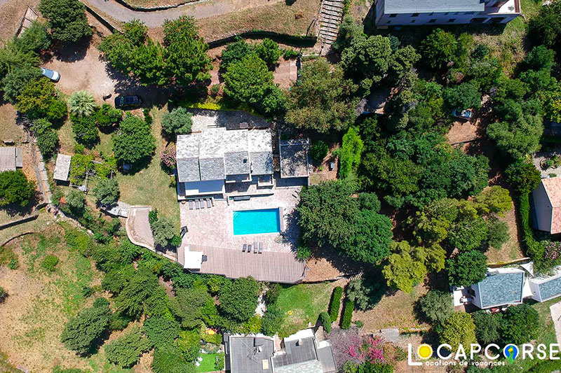 Schöne Villa mit Meerblick, Pool und großem Garten in Cap Corse par Locations Cap Corse