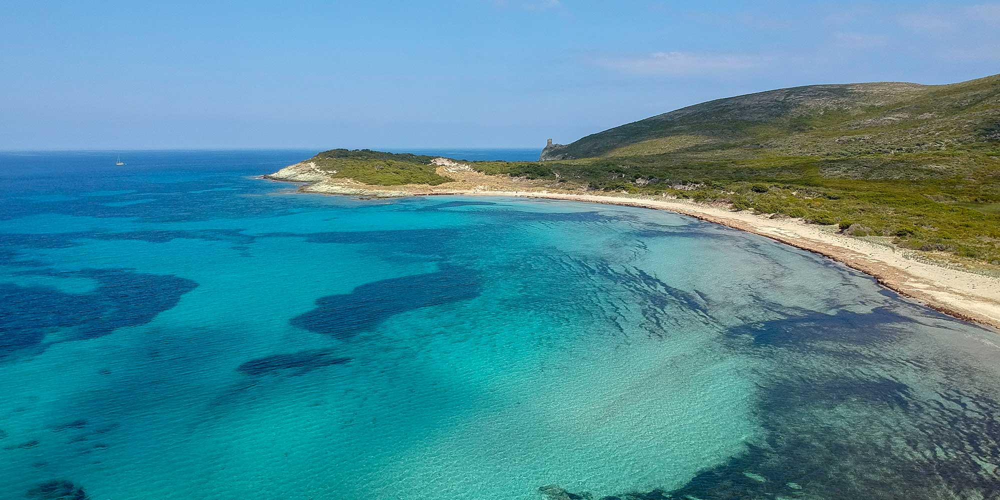 Vue sur la baie & le port de Centuri - Réputé pour ses langoustes