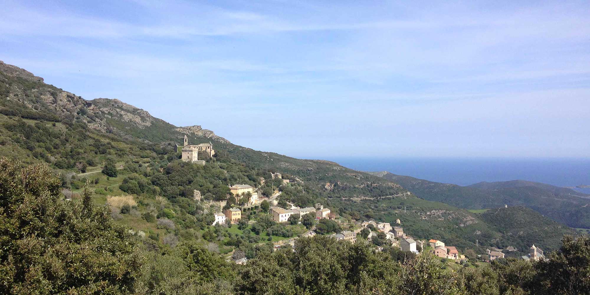 Holiday rental House with terrace in Rogliano (village) for 5 people in Cap Corse